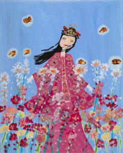 Mei Fen's Butterfly's. (20.08x15.74) (51x40cm)