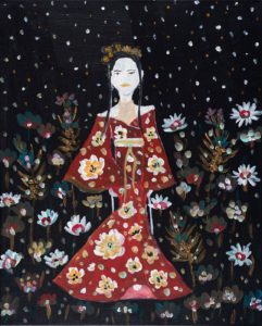 Midnight Garden (20.08x15.74) (51x40cm)